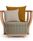 Godó Armchair | Sophisticated Comfort in Compact Form | TheMADgroup