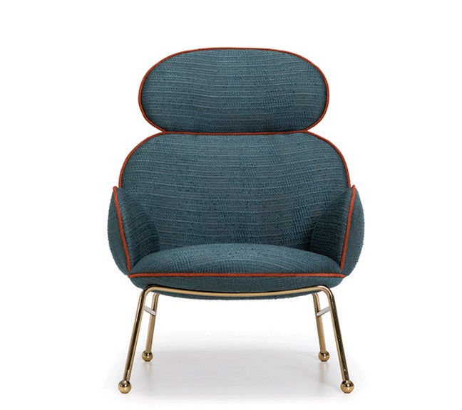 Round High Armchair | Elevated Modern Comfort | TheMADgroup