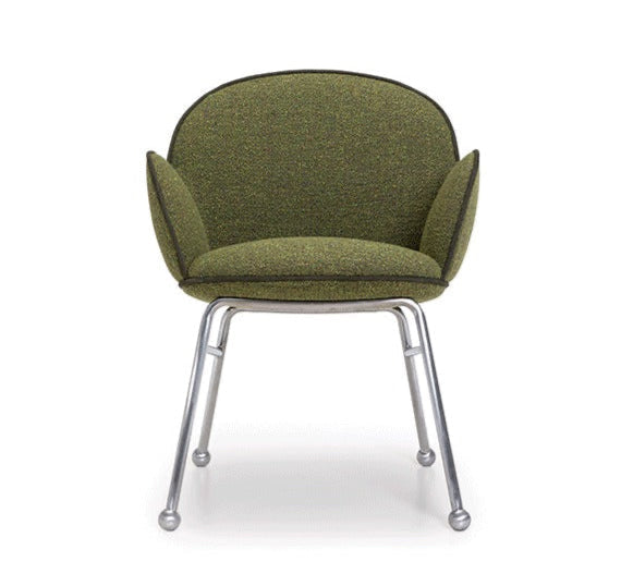Round Armrest Chair | Modern Elegance with Comfort | TheMADgroup