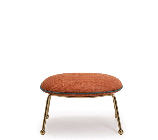 Round Ottoman | Contemporary Minimalist Footstool | TheMADgroup