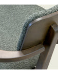 Azur Lounge Chair with plush upholstery and wood frame | theMADgroup