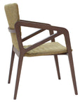Gula armchair with modern comfort and stylish curved design | theMADgroup
