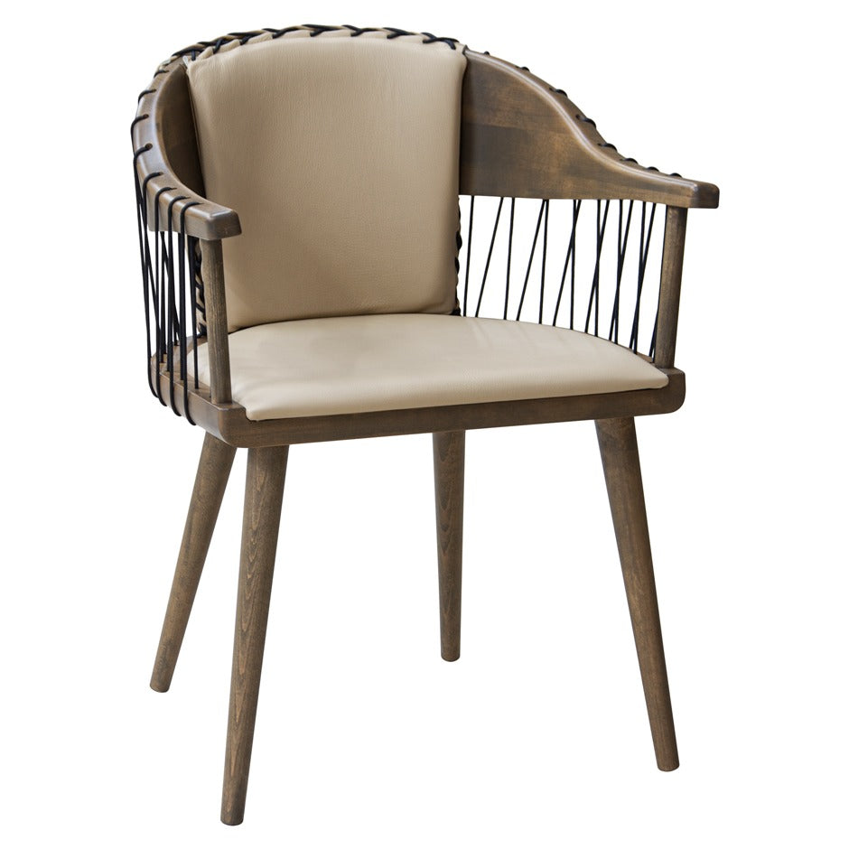 Inn armchair with clean lines and cozy, stylish design | theMADgroup