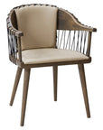Inn armchair with clean lines and cozy, stylish design | theMADgroup
