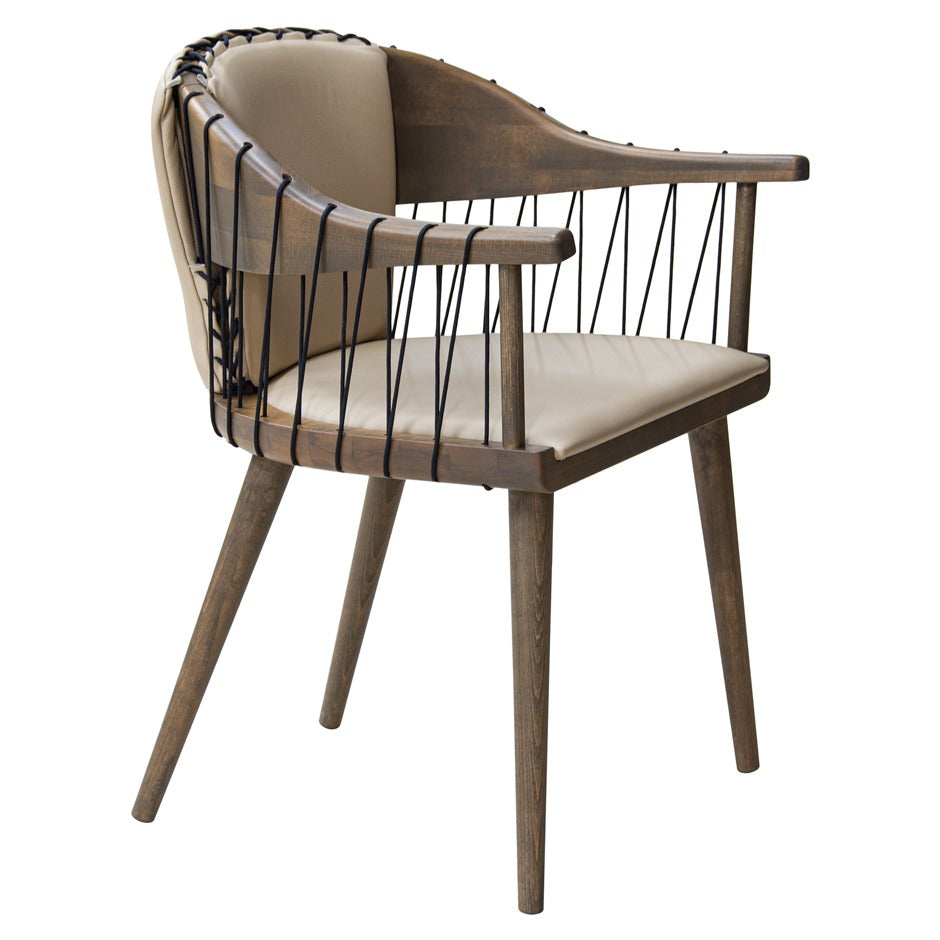 Inn armchair with clean lines and cozy, stylish design | theMADgroup