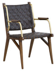 Kensington B Deluxe armchair with deep seat, elegant curves, and bold modern design | theMADgroup