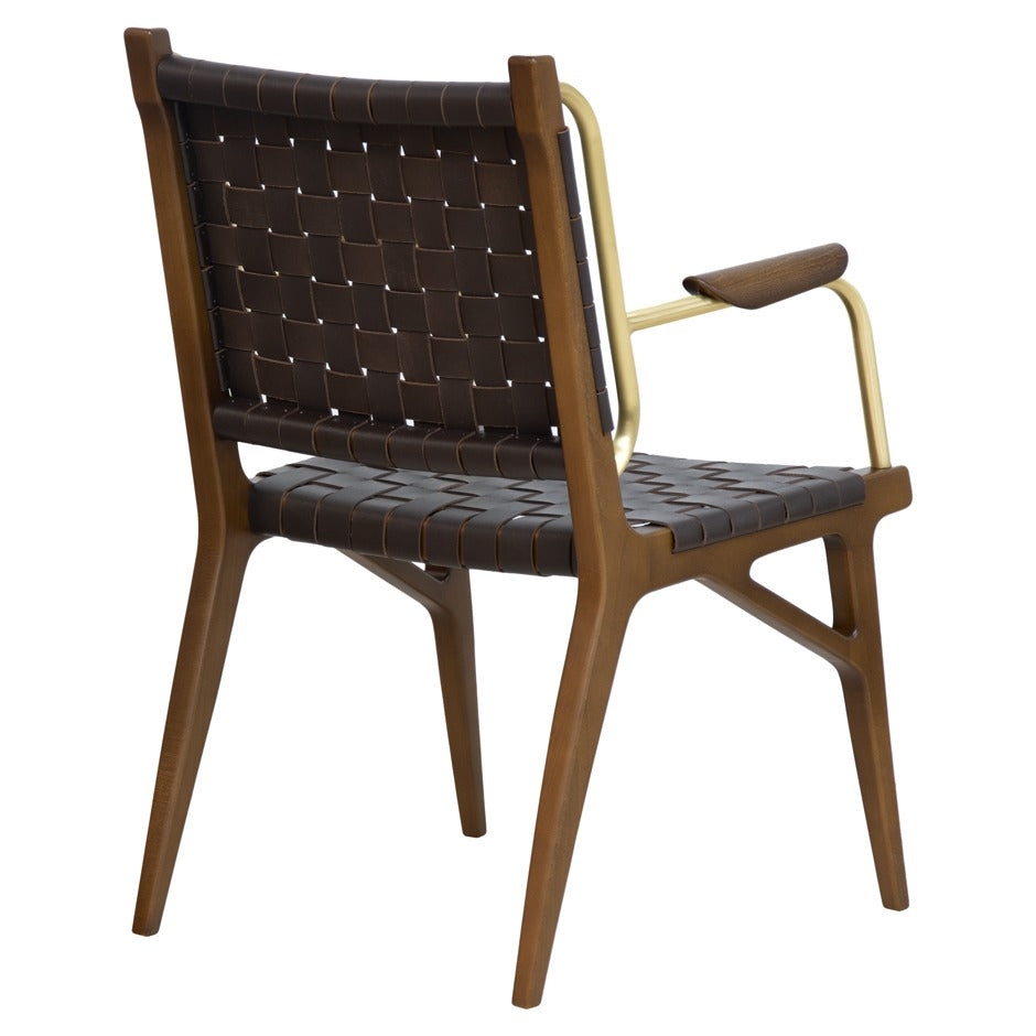 Kensington B Deluxe armchair with deep seat, elegant curves, and bold modern design | theMADgroup