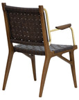 Kensington B Deluxe armchair with deep seat, elegant curves, and bold modern design | theMADgroup