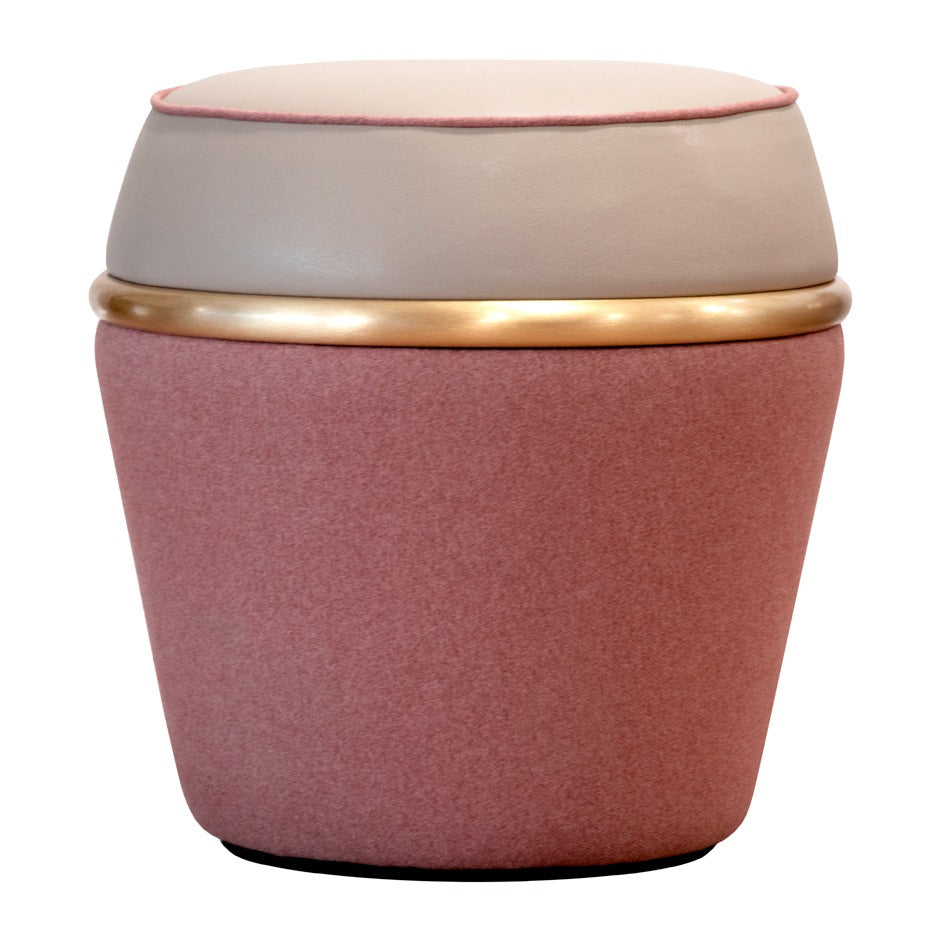 Decorative Loop Stool - Stylish upholstered stool for living room or bedroom | theMADgroup