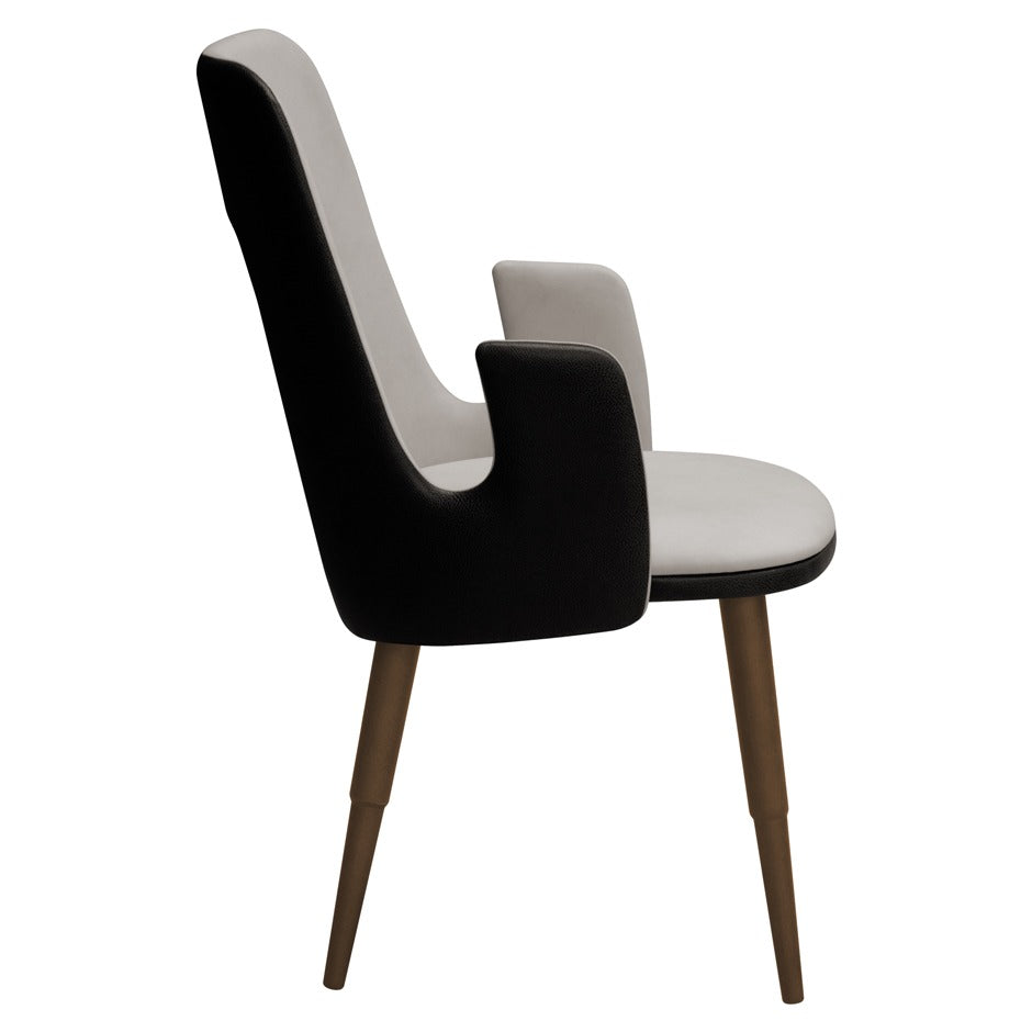Monterey B armchair with sleek design and cozy seating | theMADgroup