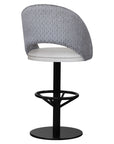 Sinatra Beta Swivel barstool with modern design and 360° rotation | theMADgroup