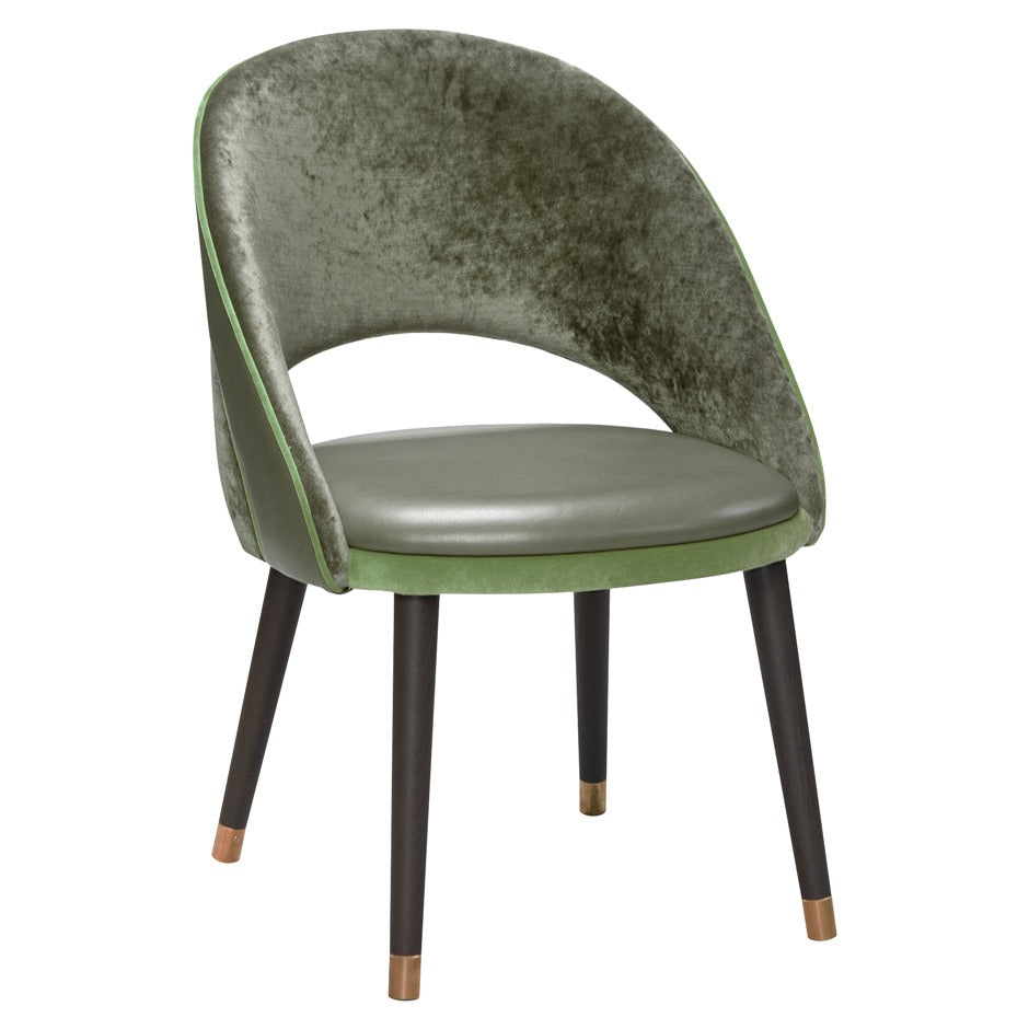 Sinatra Deluxe 2 chair with upholstered seat and back | theMADgroup