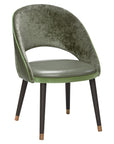 Sinatra Deluxe 2 chair with upholstered seat and back | theMADgroup