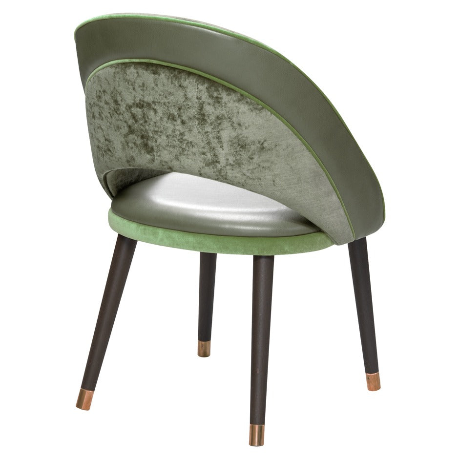 Sinatra Deluxe 2 chair with upholstered seat and back | theMADgroup