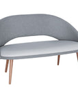 Sinatra Lounge Double sofa with modern design and spacious seating | theMADgroup