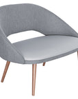 Sinatra Lounge Double sofa with modern design and spacious seating | theMADgroup