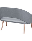 Sinatra Lounge Double sofa with modern design and spacious seating | theMADgroup