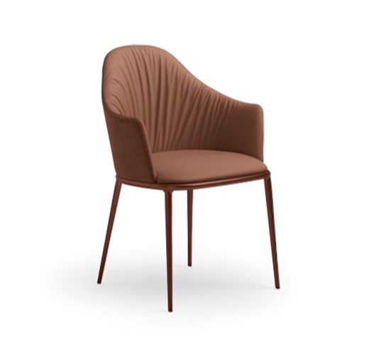 Lea Deluxe P M TS Armchair | Elegant Seating | theMADgroup