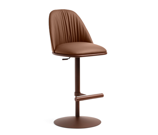 Buy Lea Deluxe SG TS Stool | Sleek Upholstered Stool | theMADgroup