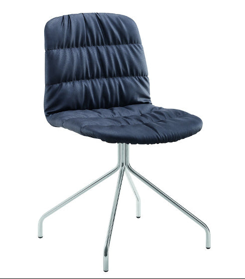 Buy Liù S M TS2_X Chair | Upholstered X-Base Chair | theMADgroup