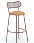 Louise Bar Chair with sage green metal frame and Belmondo 007 seat – theMADgroup