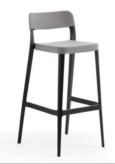 Nenè H75 PP-TS Stool | Upholstered Polypropylene Stool | theMADgroup