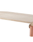 TMG - Travertine Center Table