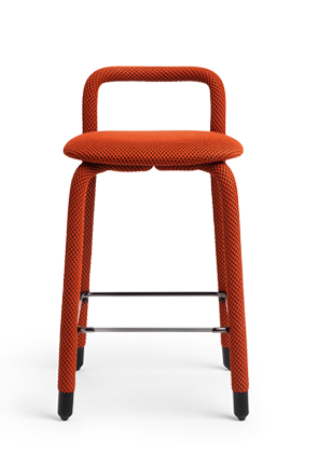 Pippi H65 / H75 R_TS Stool | Fully Upholstered Contemporary Stool | theMADgroup