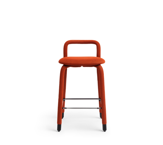 Pippi H65 / H75 R_TS Stool | Fully Upholstered Contemporary Stool | theMADgroup