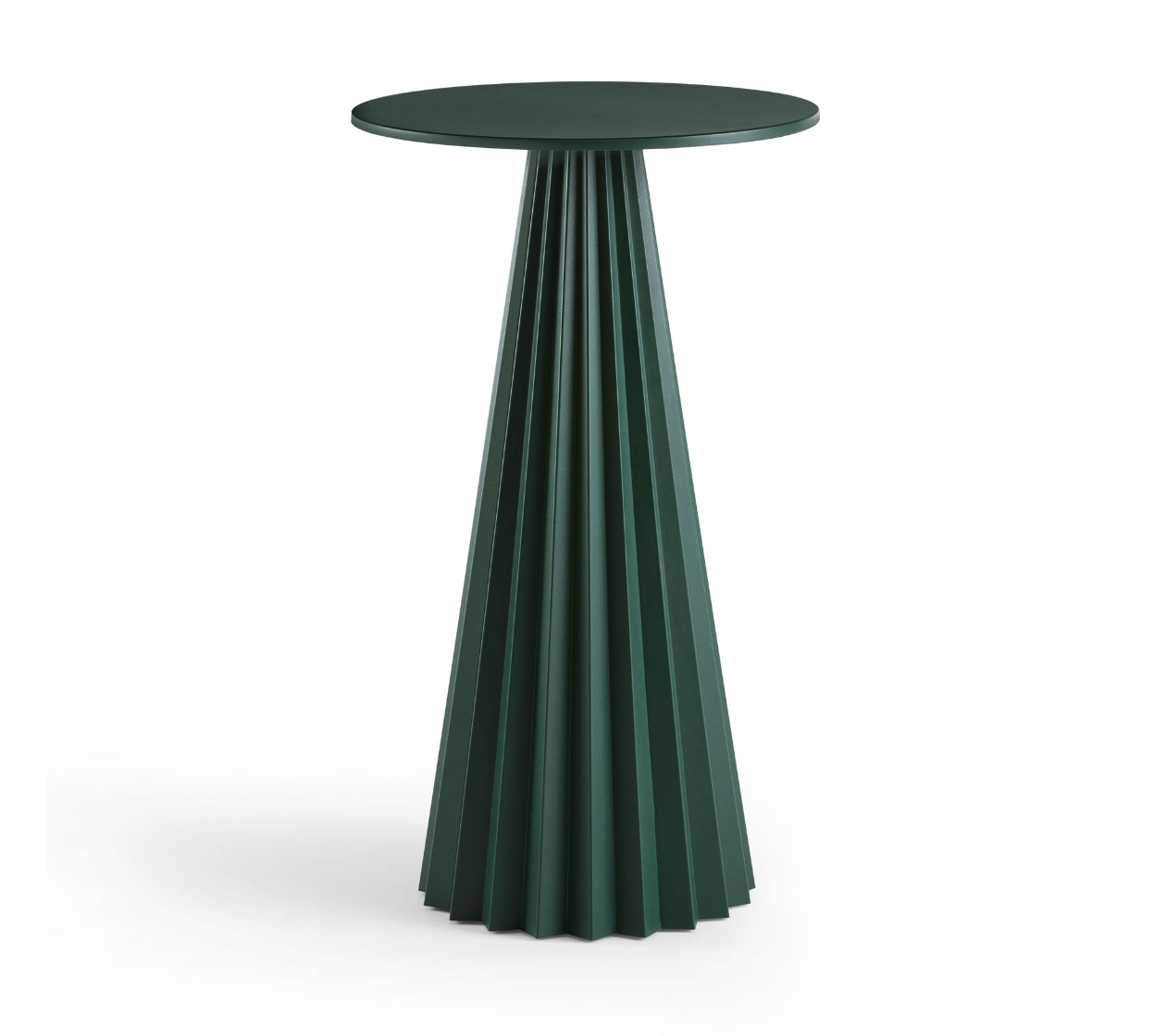 Plissé H103 Bistro Table | Sculptural High Café Table | theMADgroup