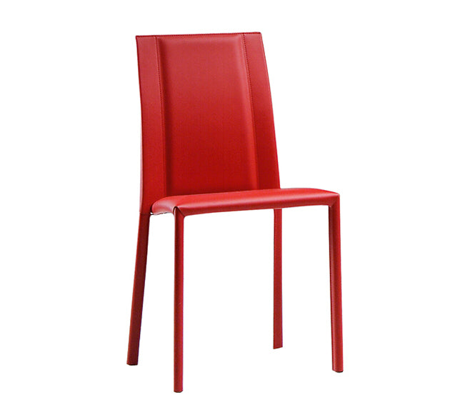 Buy Silvy SB M CU Chair | Leather Modern Side Chair | theMADgroup0