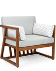 Pitagora Lounge outdoor chair with sleek patio design | theMADgroup