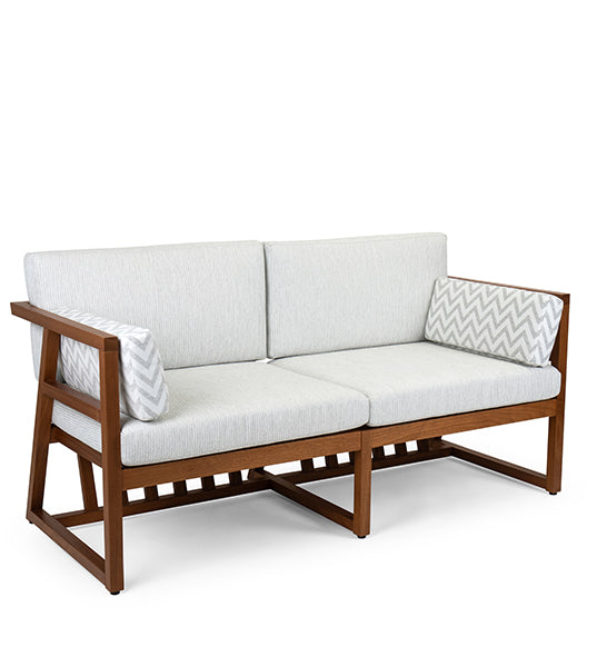 Pitagora Double outdoor lounge chair for two | theMADgroup