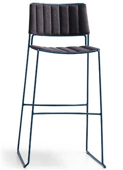 Slim H75 M TS Stool | Upholstered Stool by Paolo Vernier | theMADgroup