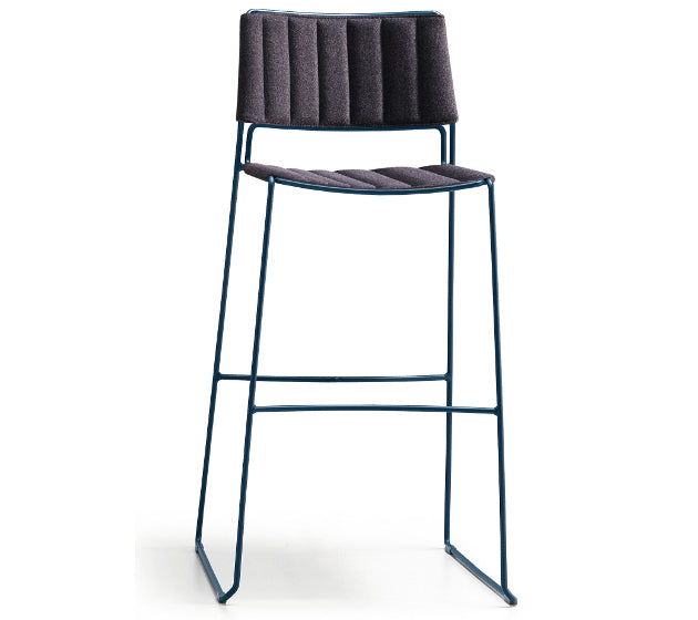 Slim H75 M TS Stool | Upholstered Stool by Paolo Vernier | theMADgroup