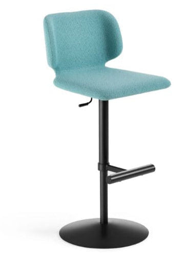 Wrap SG TS Stool | Upholstered Stool with Curved Back | theMADgroup